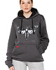 bluza z kapturem damska Bluza kangurka UNDERWORLD unisex Night Butterfly