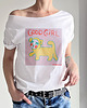 t-shirt damskie Good Girl Biały oversize