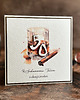 kartki scrapbooking Elegancka kartka urodzinowa dla mężczyzny, personalizowana pamiątka, bh43b