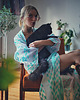płaszcze damskie Długie kimono boho Ocean Girl
