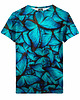 t-shirty dla chłopców T-shirt Boy DR.CROW Motyle Blue