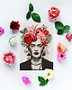 inne Autorska grafika "FRIDA", portret