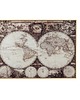 obrazy Mapa dekoracja ścienna 100x74cm vintage