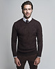 swetry męskie Sweter męski torralba o-neck bordo