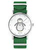 zegarki damskie Zegarek - Pingwin - zielony, nylonowy