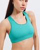 biustonosze damskie Stanik Sportowy EVA - Emerald Green
