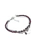 bransoletki wire wrapping Garnet vol. 3 - bransoletka