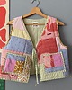 kamizelki damskie Kamizelka patchworkowa handmade