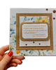 kartki scrapbooking Kartka z cytatem kolekcja Ania z Zielonego wzgórza 10