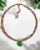chokery Choker : summer collection :: kolorowa muszla, jadeit