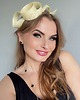 fascynatory Fascynator Melody ŻÓŁTY PASTELOWY  /oraz inne kolory