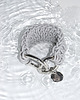 bransoletki - inne Waterloving Chunky Double Ring Bracelet
