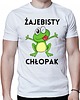 t-shirty męskie Koszulka śmieszny napis dzien chłopaka prezent dla niego