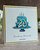 kartki scrapbooking Kartka na 20 urodziny, BH 31a