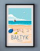 plakaty Plakat BAŁTYK PLAŻA
