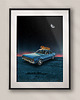 plakaty Plakat minimalistyczny  Blue Monday - Kolaż Fine Art
