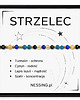 bransoletki złote STRZELEC bransoletka zodiakalna