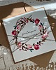 kartki scrapbooking Kartka na podziękowanie - serdeczne podziękowania