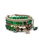 bransoletki z kamieni naturalnych Emerald and  sand vol. 5 /02.01.22/ -  set