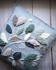poduszki plecione Poduszka summer green 5 bawełna kwiaty liście japani Boho
