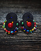 kolczyki soutache Kolorowe Lentinki- kolczyki soutache