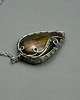 wisiory Wisiorek złoty labradoryt wire wrapping