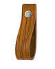 gałki do mebli Skórzany uchwyt meblowy COLORISO TAN WOOD L