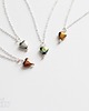 naszyjniki - inne Little Emerald Hematite Heart Necklace