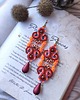 kolczyki soutache Anabelle Autumn kolczyki sutasz