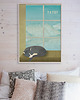 plakaty Tatry - zima w górach - plakat fine art