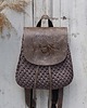 plecaki Plecak handmade ze sznurka poliestrowego: 25x23x12 cm
