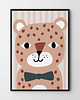 obrazy i plakaty do pokoju dziecięcego Tygrysko - plakat dla dzieci pokój dziecka