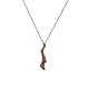 wisiory WAVES / copper NECKLACE