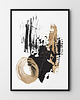plakaty Plakat Black and gold - różne formaty