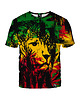t-shirt damskie Damski T-shirt DR.CROW Rasta Lion
