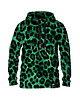 bluzy męskie Męska Bluza z kapturem DR.CROW Green Panther