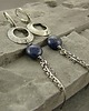 kolczyki z kamieniami Kolczyki Modern lapis 