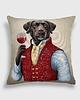 poduszki z grafiką Dwustronna poduszka gobelinowa z wkładem z psem Labradorem 45x45 Like a Sir