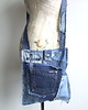torby na ramię Jeansowa torba crossbody