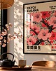 plakaty PLAKAT dekoracyjny, kwiaty wiśni Yayoi Kusama, sakura poster