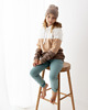 bluza z kapturem damska Bluza TRZY KOLORY