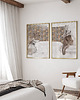 plakaty ZESTAW dwa plakaty LeChart Classics Beige