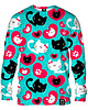 bluzy męskie Bluza Bez Kaptura Męska DR.CROW Heart Kitty
