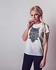 t-shirt damskie Koszulka organiczna z nadrukiem  Etniczna sowa