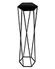 kwietniki Kwietnik Metalowy Sasa Czarny 100 cm