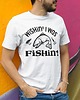 t-shirty męskie koszulka wędkarstwo napis