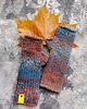 rękawiczki damskie MAXCOLOR mitenki "jesienne jezioro"