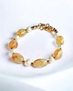 bransoletki z kamieni naturalnych Cytryn & PERŁY - bransoletka