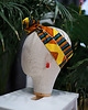 opaski do włosów AfroOpaska Kente Yellow