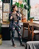 spodnie materiałowe damskie Spodnie Classic - Selwa Sombre